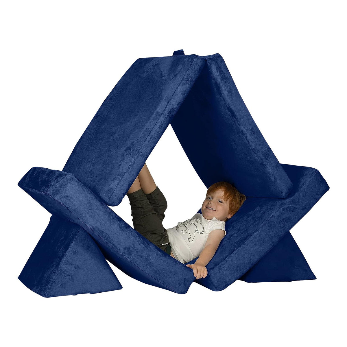Huddle Kids Modular Play Foam Couch - Navy