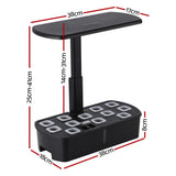 Smart Hydroponic Gardening System with Adjustable Height and LED Grow Lights - Front View