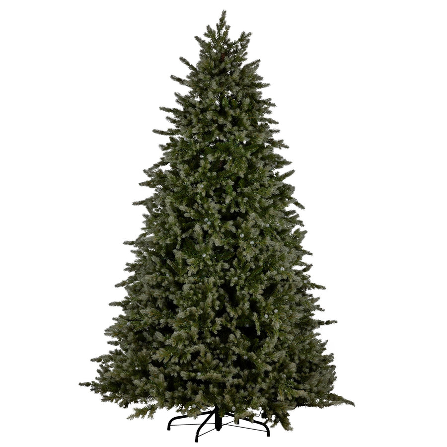 Bergen Fir 7.5ft Multicolour Pre-Lit Christmas Tree
