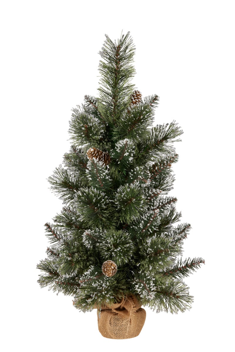 Christabelle 2ft Christmas Tree with Lights - Potted Cashmere