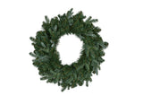 Christabelle 61cm Noble Christmas Wreath with Lights - Front View