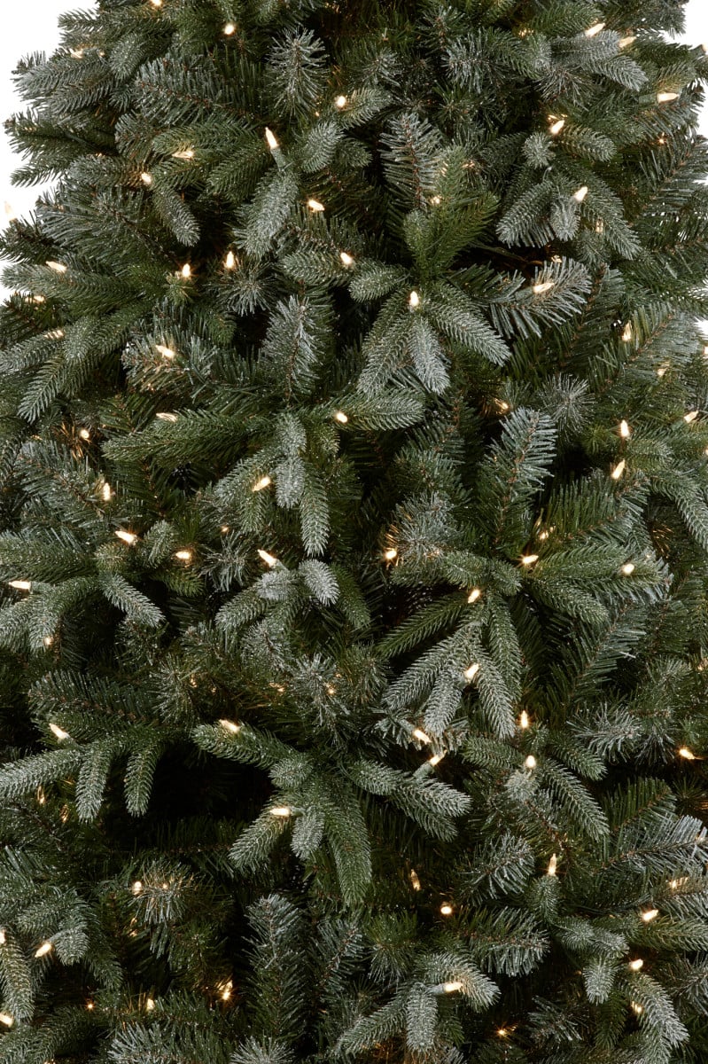 Christabelle 229cm Silver Fir Christmas Tree with Lights