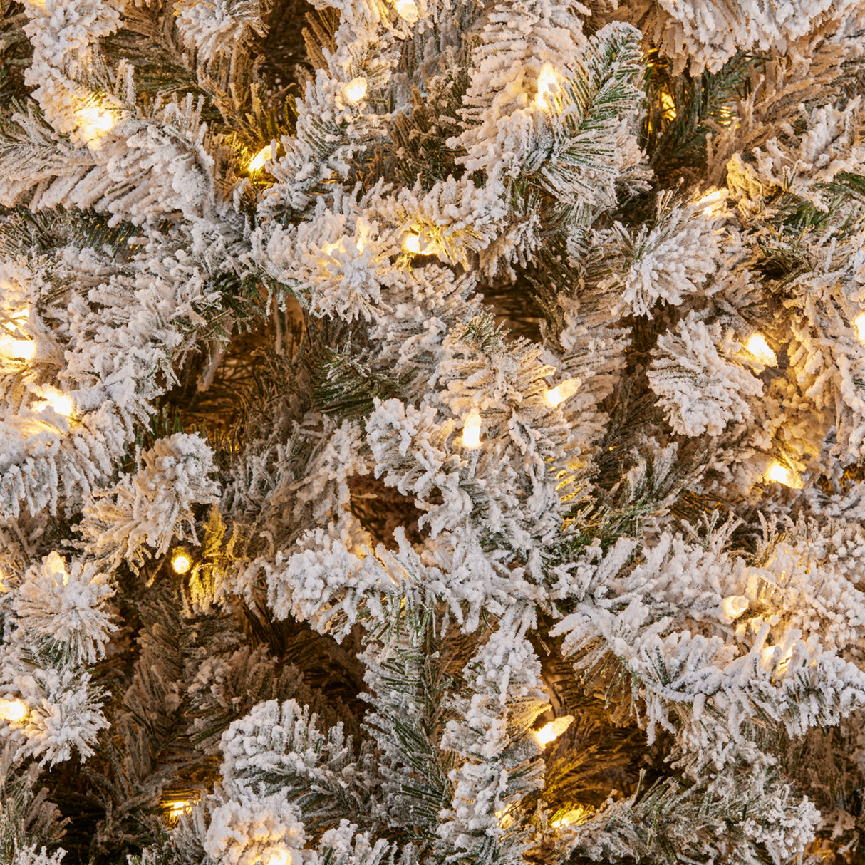 Christabelle 7.5ft Christmas Tree with Lights- Snowy Norwegian Slimline