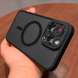 Premium Matte Magnetic Wireless Charging Silicone Phone Case in Candy Colors for iPhone 16 15 14 13 12 11 Pro Max