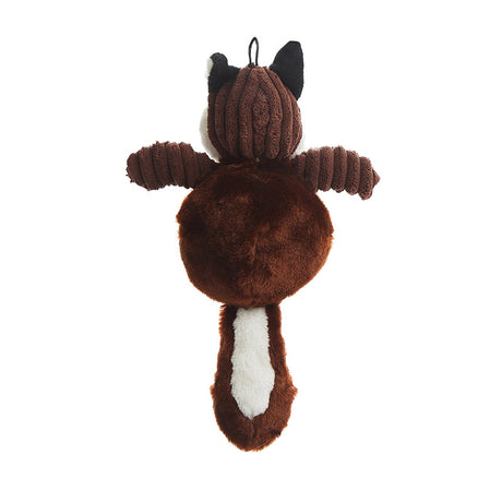 Squeaky Fox Dog Toy (dark)-1962324913964584960