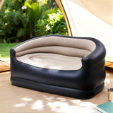 Gardeon Outdoor Air Sofa Inflatable Couch Two-Seater Lounge Chair with Pump Blow Up Couches for Camping