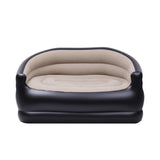 Gardeon Outdoor Air Sofa Inflatable Couch Two-Seater Lounge Chair with Pump Blow Up Couches for Camping - Side View