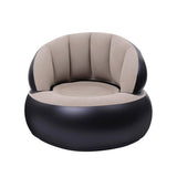 Gardeon Inflatable Chair Blow Up Folding Air Chairs Sofa for Camping with Pump - Side View