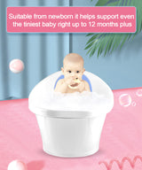 Blue Baby Bath With Backrest & Bum Bump Support-2006732771409661953