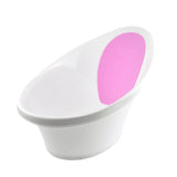 Pink Baby Bath With Backrest & Bum Bump Support - Extra Image