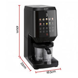 Devanti 10-in-1 Ice Cream Maker Machine Homemade Gelato Sorbet Smart Portion Control Custom Mix-Ins - Front View