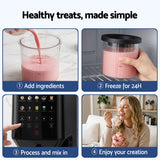 Devanti 10-in-1 Ice Cream Maker Machine Homemade Gelato Sorbet Smart Portion Control Custom Mix-Ins - Extra Image