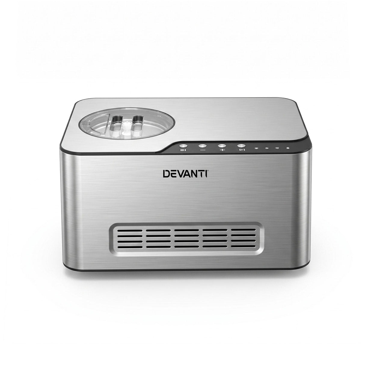 Devanti 2L 2-in-1 Ice Cream & Yogurt Maker Machine No Pre-Freezing Homemade Gelato Sorbet