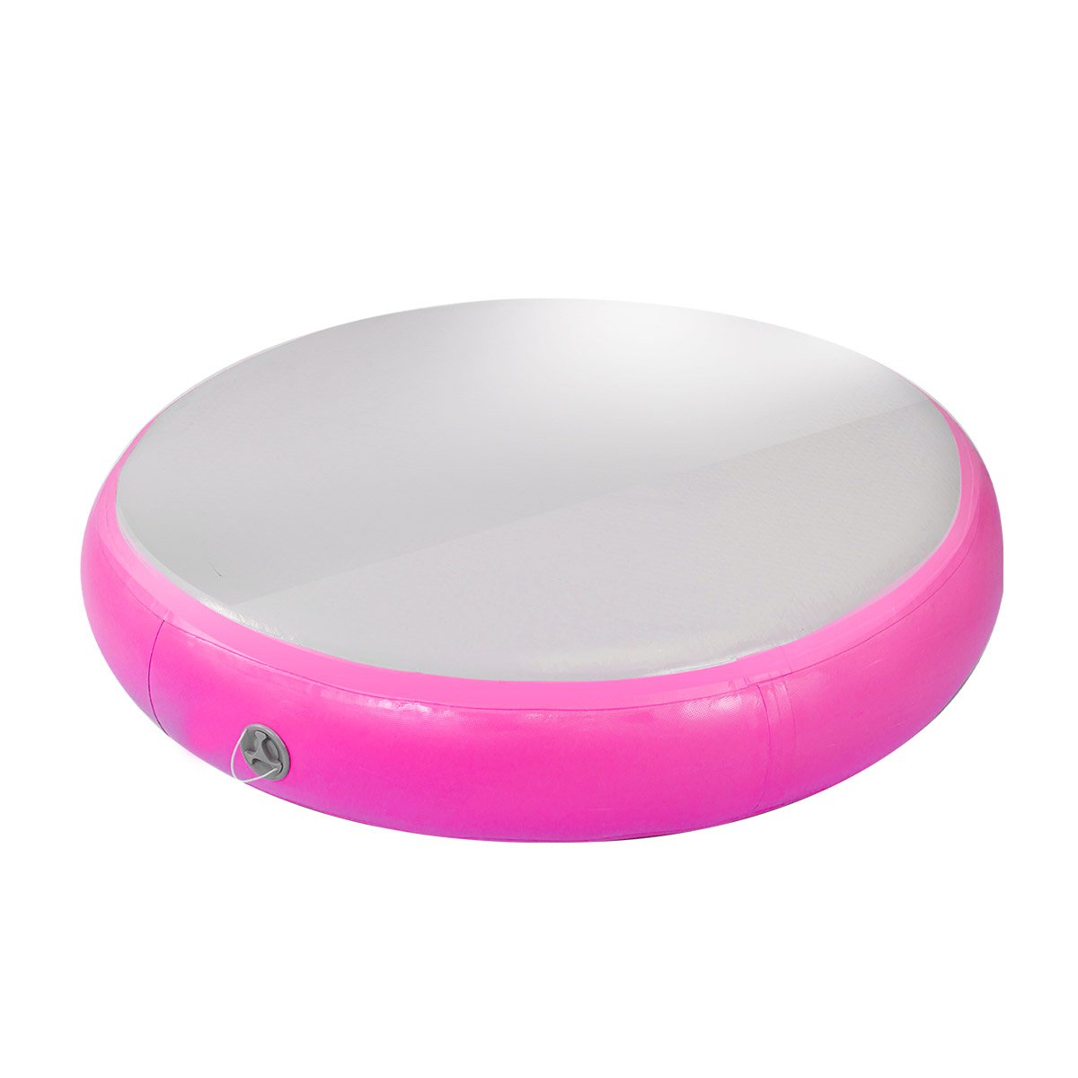 Powertrain 1m Air Track Spot Round Inflatable Tumbling Mat - Pink