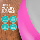 Powertrain 1m Air Track Spot Round Inflatable Tumbling Mat - Pink