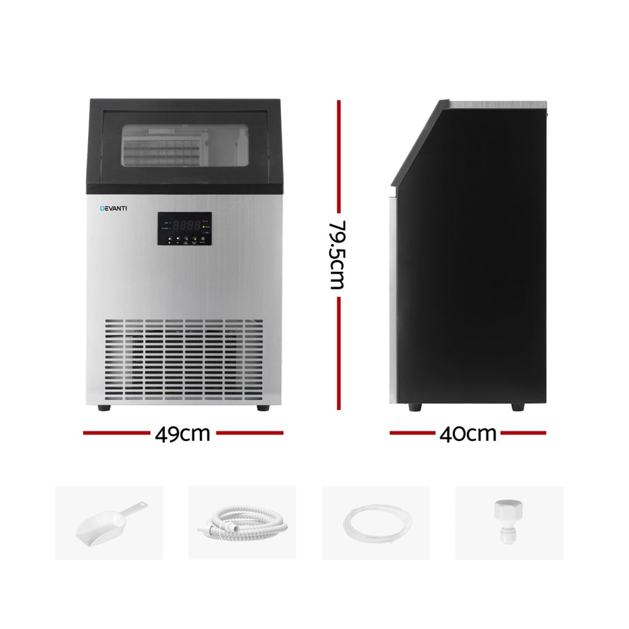 Devanti 45kg Ice Maker Commercial Machine, image 2