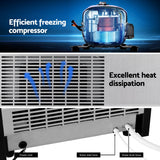 Devanti 45kg Ice Maker Commercial Machine - Rear View