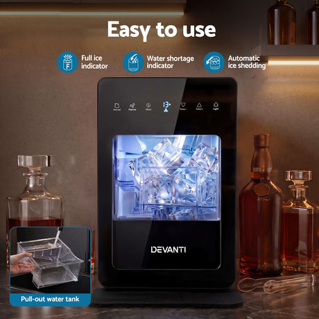 Devanti Ice Maker 5cm Large Ice Cubes Countertop Machine 150pcs/24h for Home, image 5