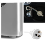 Devanti Silver Portable Ice Maker Machine