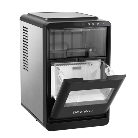Devanti Ice Maker Crescent Ice 16pcs Countertop Machine 12KG/24H for Home, image 11
