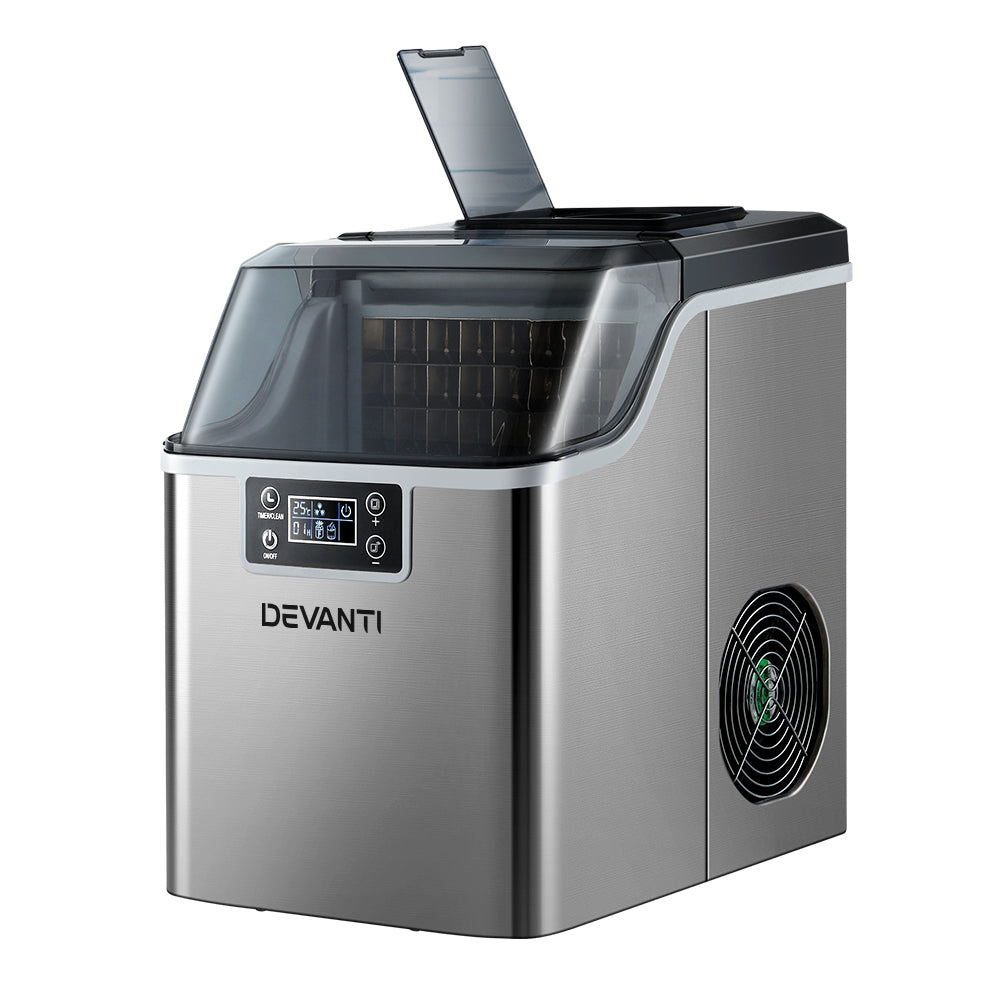 Devanti Commercial Portable Ice Maker 3.2L Countertop Ice Cube Machine