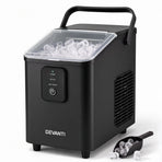 Devanti Ice Maker 11-12kg Portable Bullet Cube Machine Black