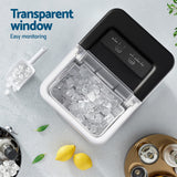 Devanti Ice Maker Machine Portable 12kg Countertop w/Self Cleaning 1.2L Black - Extra Image