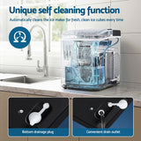 Devanti Ice Maker Machine Portable 12kg Countertop w/Self Cleaning 1.2L Black - Extra Image