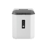 Devanti Portable Ice Maker - Black 12kg Daily Capacity with 2L Ice Cube Tray for Home Bar - Side View