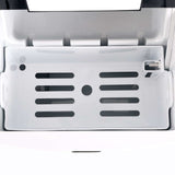 Devanti 3.2L Stainless Steel Portable Ice Cube Maker - Close-Up Angle