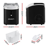 Compact Nugget Ice Maker Machine - 15kg Daily Capacity