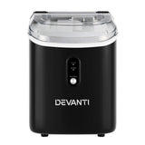 Compact Nugget Ice Maker Machine - 15kg Daily Capacity - Top-Down View