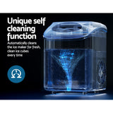 Compact Nugget Ice Maker Machine - 15kg Daily Capacity - Close-Up Angle