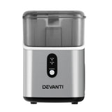 Devanti 15kg Nugget Ice Maker Machine - Quick & Compact Ice Production - Side View