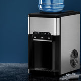 Devanti 20kg Ice Maker Machine with Water Dipenser - Close-Up Angle
