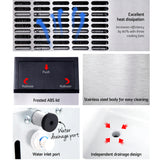 Devanti 60kg Commercial Ice Maker Machine - Rear View