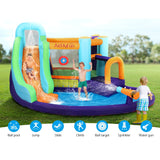AirMyFun Inflatable Water Slide Kids Jumping Castle Trampoline Outdoor - Top-Down View