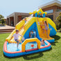 Keezi Inflatable Kids Pool Water Slide Splash Castle Football 622cmx542cm