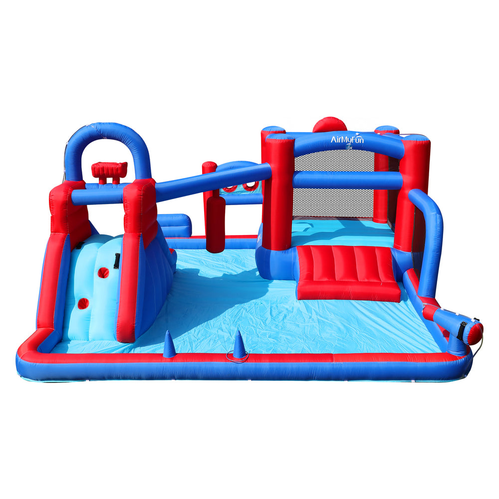 AirMyFun 11 Play Zones Inflatable Trampoline Bounce House