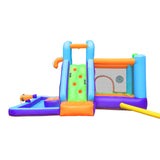 AirMyFun 11 Play Zones Inflatable Water Slide Bounce House - Side View