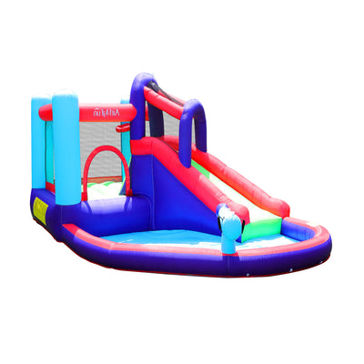 AirMyFun Inflatable Water Slide Bounce House 6 Play Zones