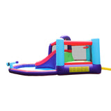 AirMyFun Inflatable Water Slide Bounce House 6 Play Zones - Side View