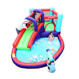 AirMyFun Inflatable Water Slide Bounce House 6 Play Zones - Close-Up Angle