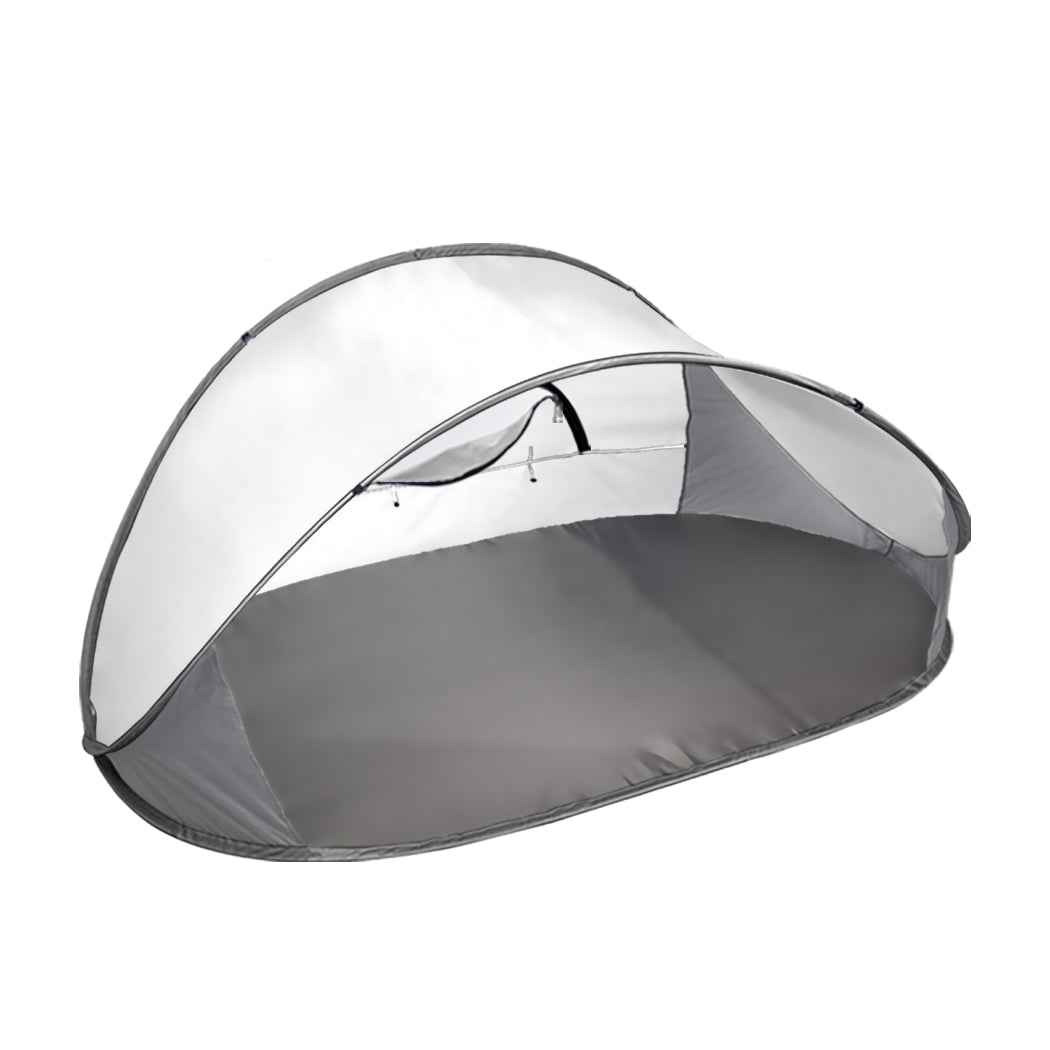 Mountview Pop Up Tent Camping Beach Grey-1954802643784306688