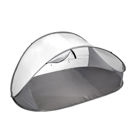 Mountview Pop Up Tent Camping Beach Grey-1954802643784306688