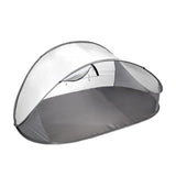 Mountview Pop Up Tent Camping Beach Grey - Low Angle