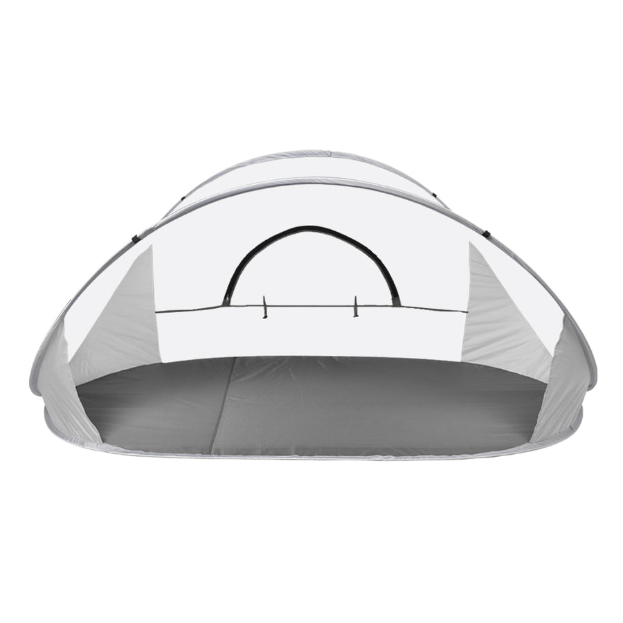 Mountview Pop Up Tent Camping Beach Grey-2006732914938744833