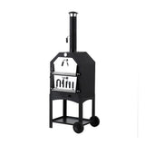3in1 Pizza Oven Charcoal BBQ Grill Steel-2018816897616842753