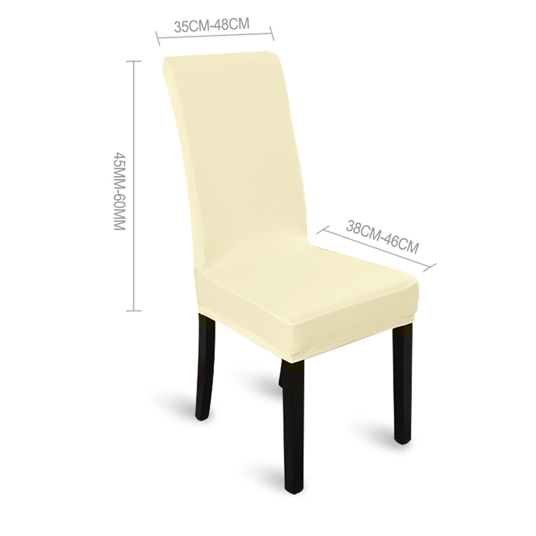 4x Stretch Elastic Chair Covers Dining-2018816662756790274