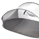 Mountview Pop Up Tent Camping Beach Grey - Side View
